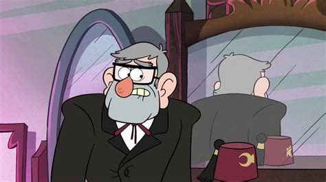 grunkle stan|grunkle stan without hat.